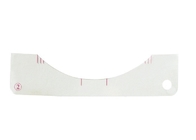 10cm harmlose Kieselgel-Augenbraue Microblading-Werkzeug-Schablone, Augenbrauen-messendes Machthaber-Werkzeug