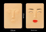 Gummipraxis-Materialien tätowieren die Augenbraue, die ledernes leeres dauerhaftes Make-up des Lippensilikon-3D für PMU-Training schnitzt