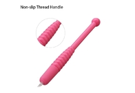 Stickerei-Metallmanueller Augenbrauen-Tätowierungs-Stift, rosa dauerhafter Make-uptätowierungs-Stift
