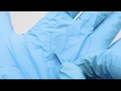 OEM Blau 0,2 mm 18U Nano Microblading Nadeln Augenbrauen Permanent Make-up Pins Manuelle Klinge