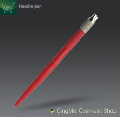 Rose Red Cosmetic Microblading Eyebrow-Stickerei Pen Microblading Hand Tool