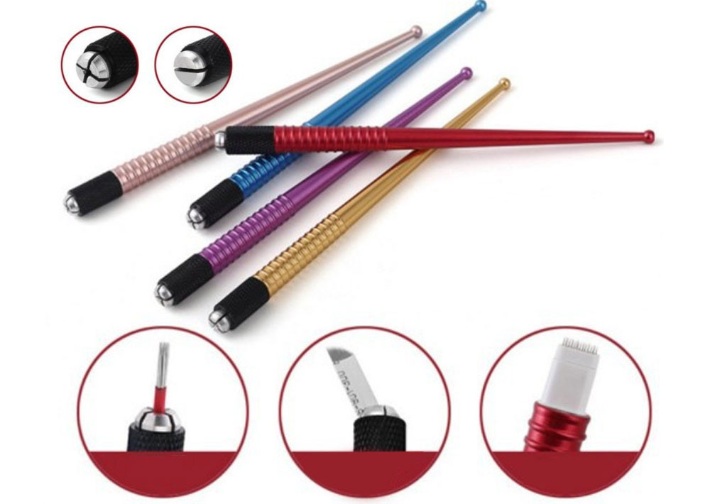 Bunter leichter manueller dauerhafter Tatoo Pen For Eyebrow/Lippenoperation